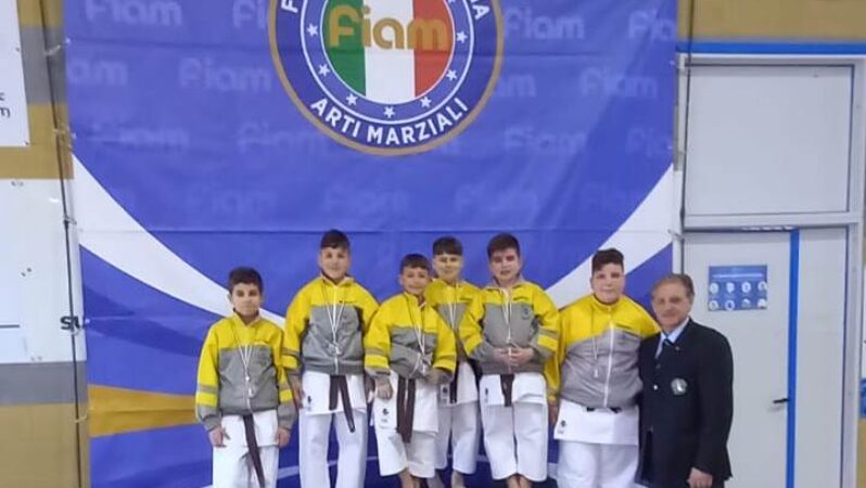 Carlentini, campionato nazionale di Karate: sul podio i piccoli atleti della Dragon’s